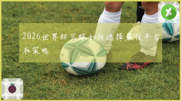 2026世界杯买球如何选择最佳平台和策略